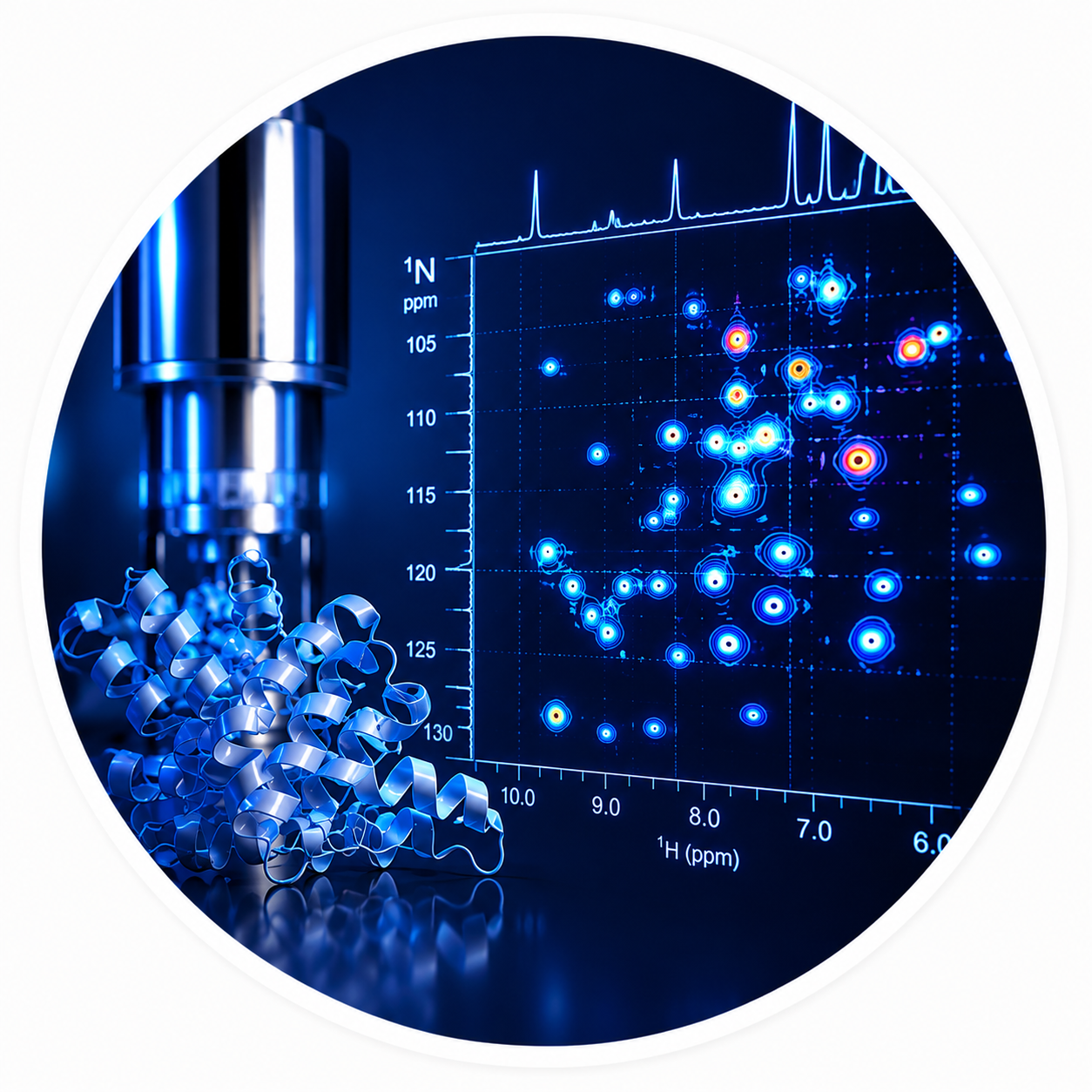 Biomolecular NMR illustration